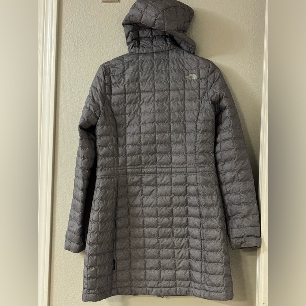 The North Face Women’s ThermoBall Eco Hooded Parka Jacket Gray Size S Small - Picture 7 of 12